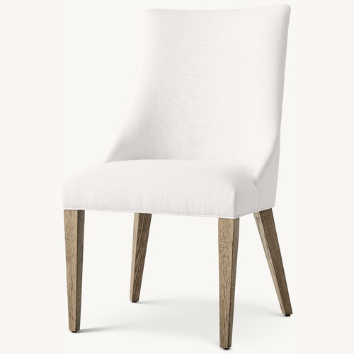 Used Restoration Hardware Ella Natural Linen Dining Chairs for sale on AptDeco