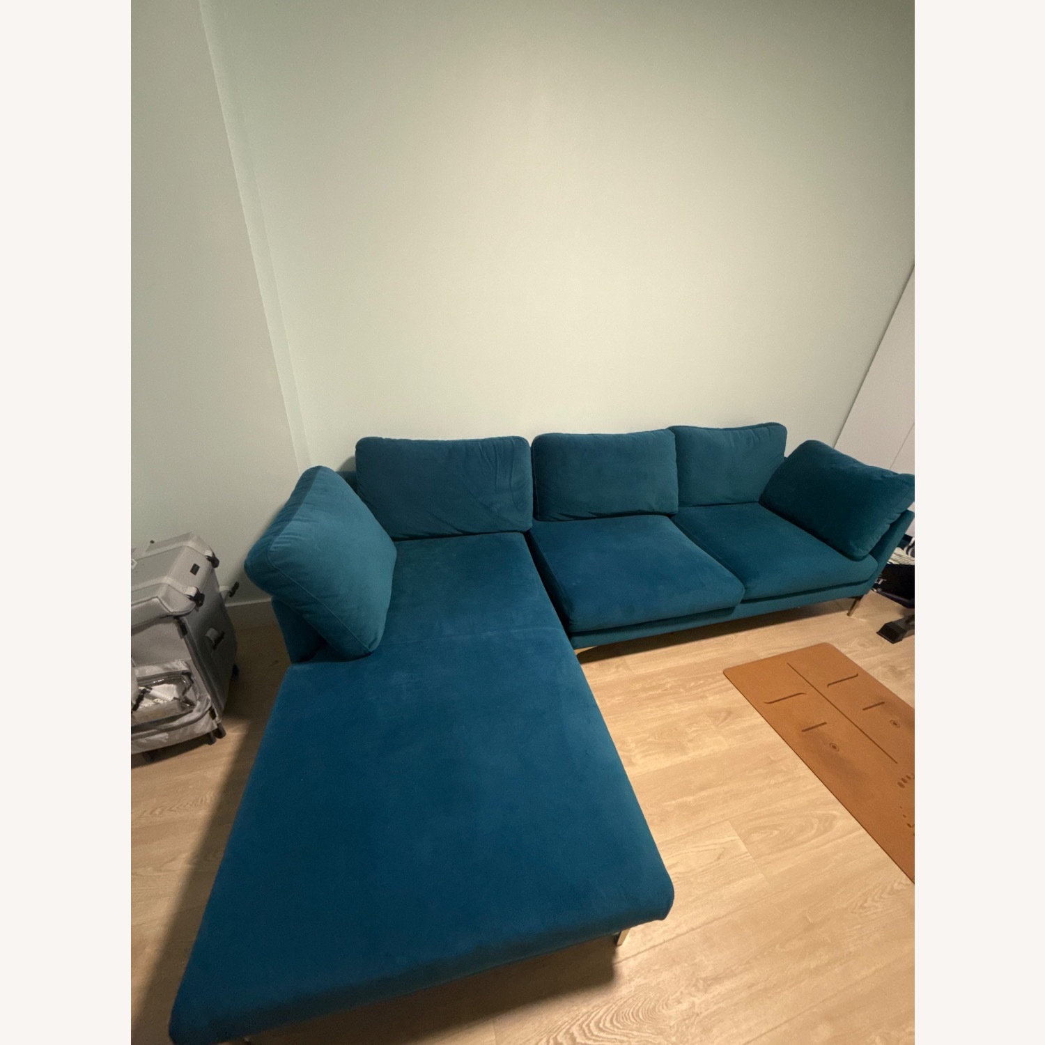 Castlery Adams Velvet 3+ Piece Sectional - image-5