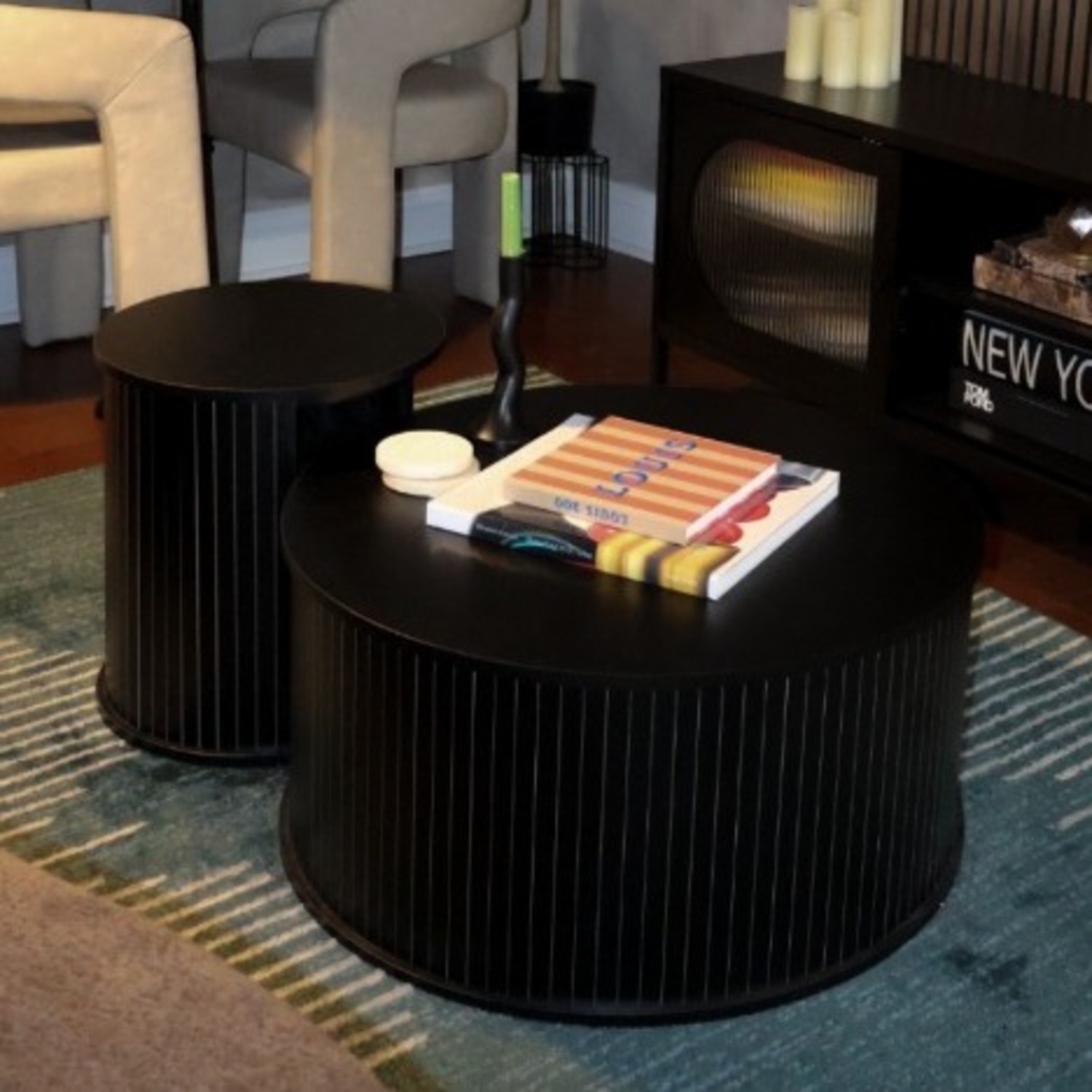 Wayfair Black Coffee Table - image-1