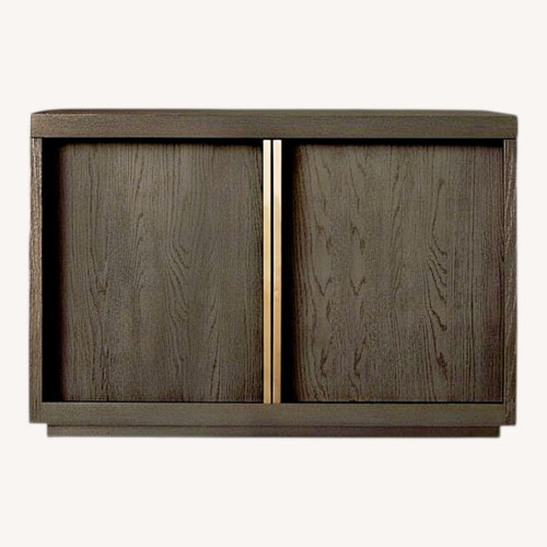 Used Restoration Hardware Dark Brown Wood Sideboard for sale on AptDeco