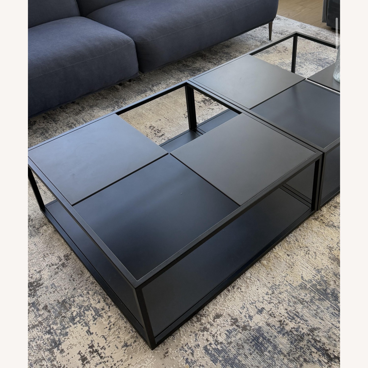 DePadova Tetris - Black Japanese Coffee Table  - image-1