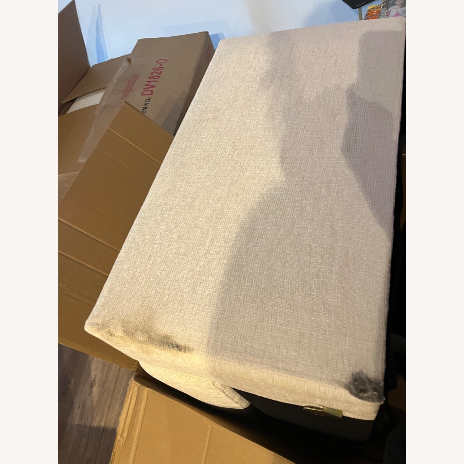 Beige Tolzmann Sectional Sofa with 2 Ottomans - image-6