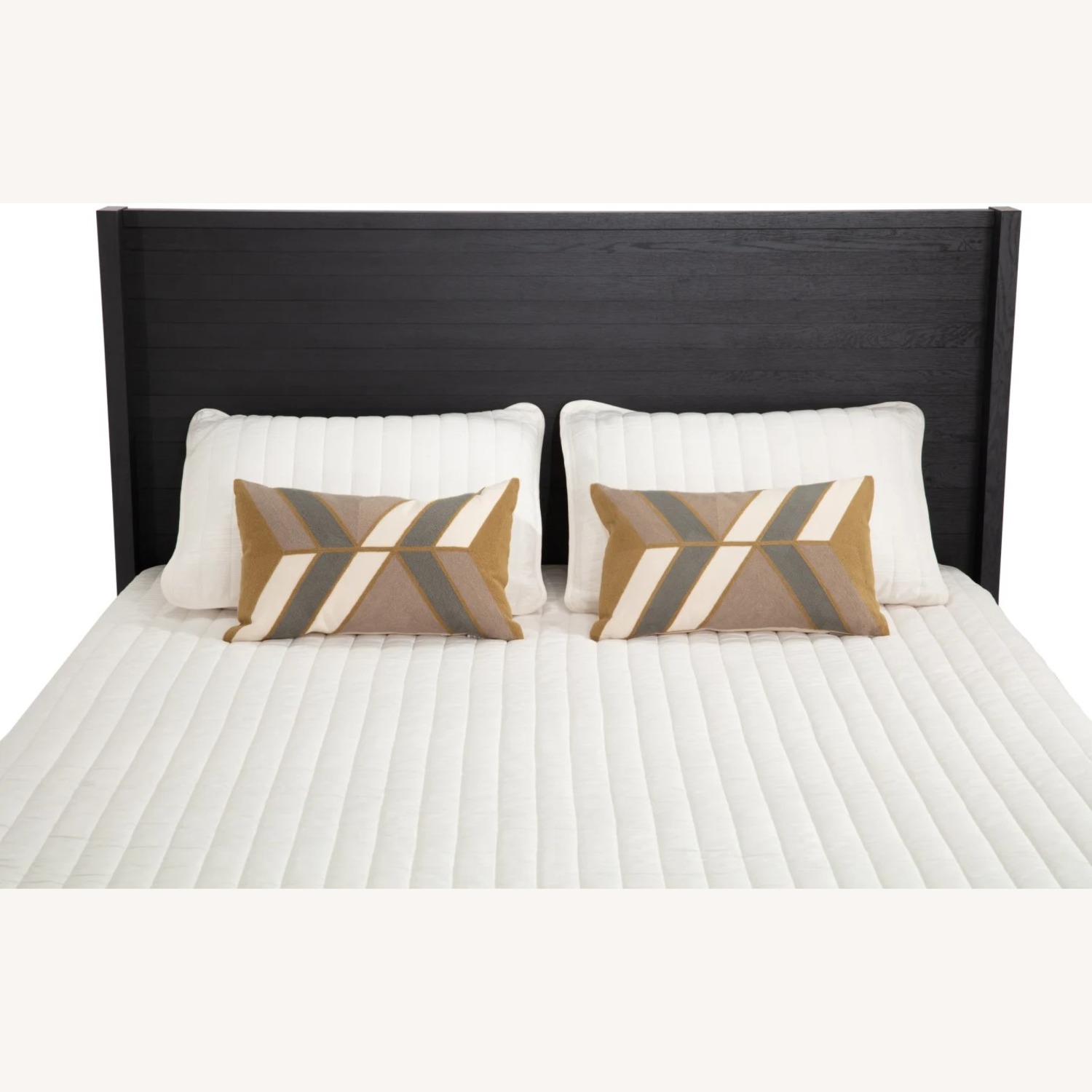 Bob's Discount Furniture Black Wood King Bed - image-3