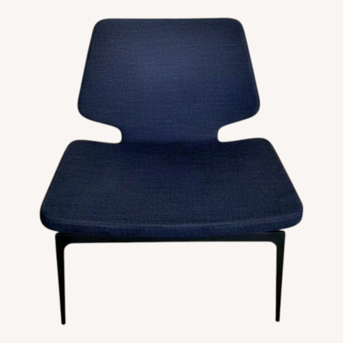 Used Lema Werner Armchair - Navy Blue for sale on AptDeco