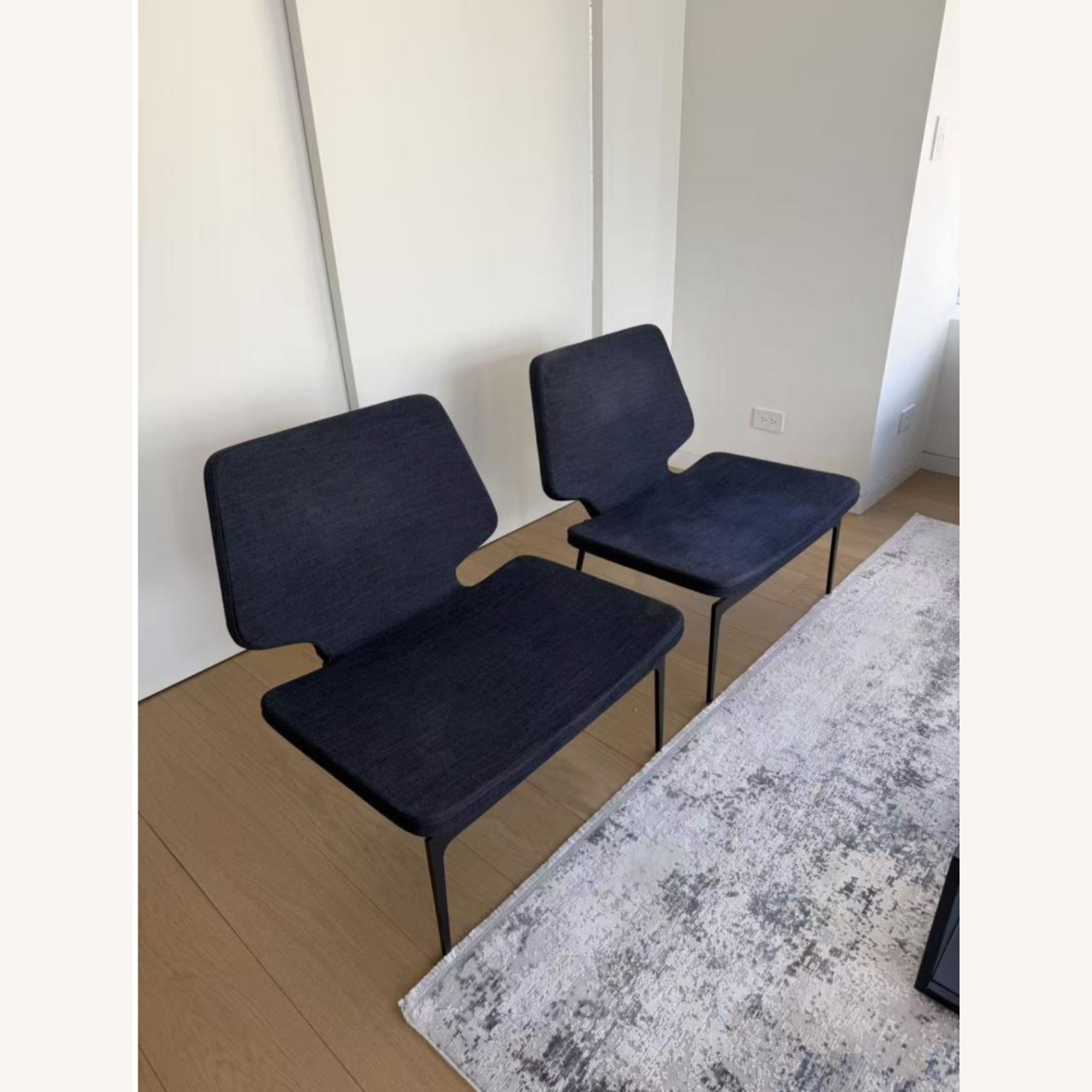 Lema Werner Armchair - Navy Blue - image-1