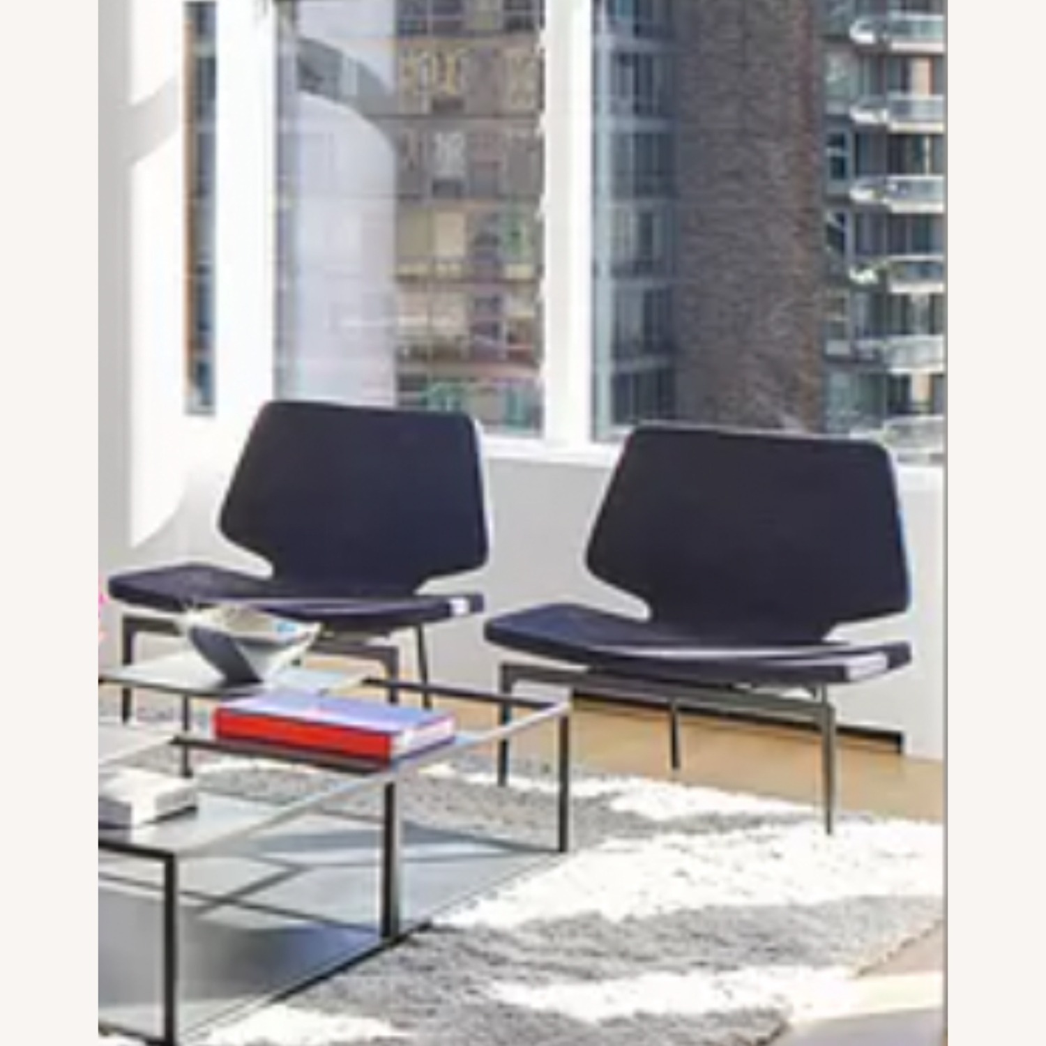 Lema Werner Armchair - Navy Blue - image-2