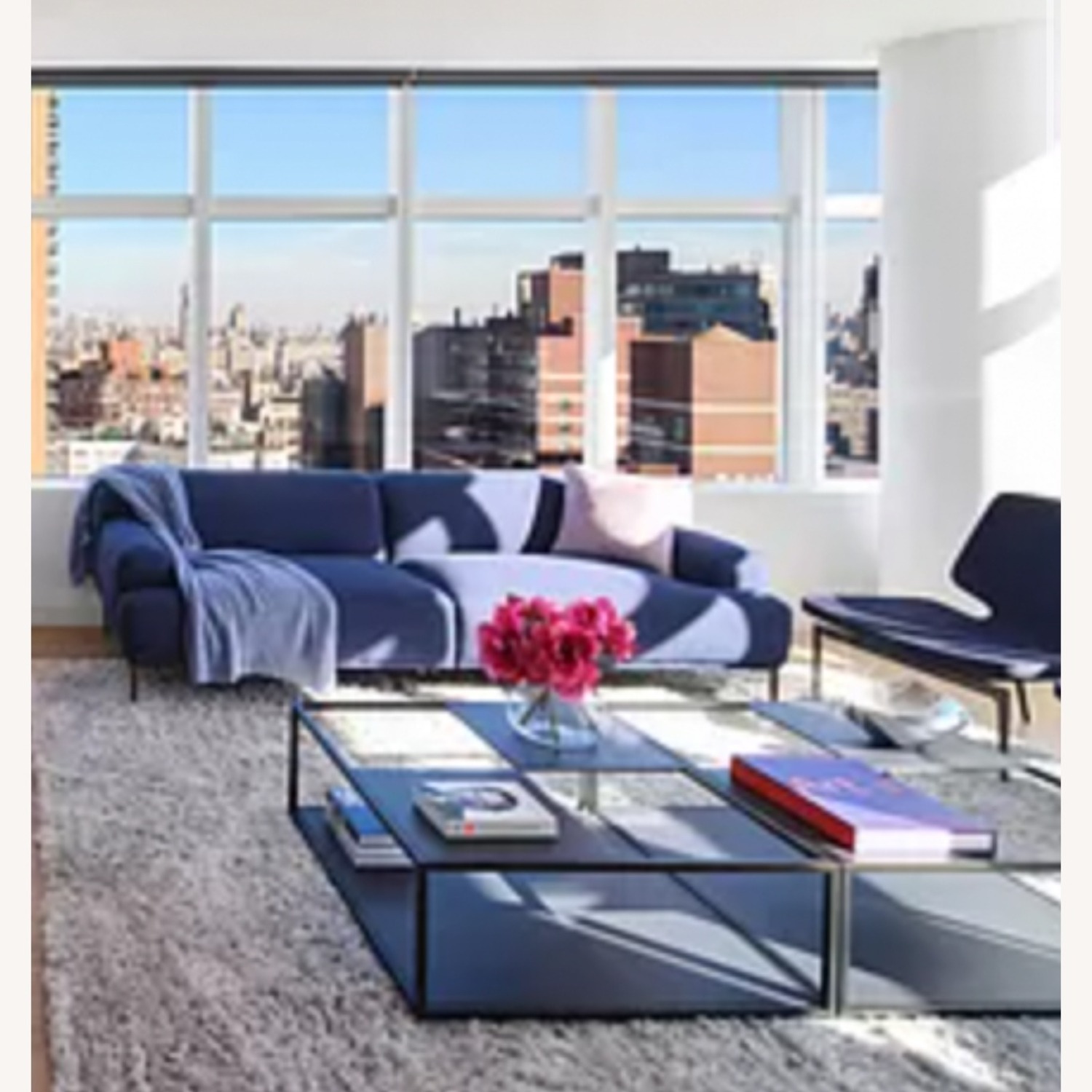 Article Abisko Aurora Blue Fabric 2 Seater Sofa - image-3