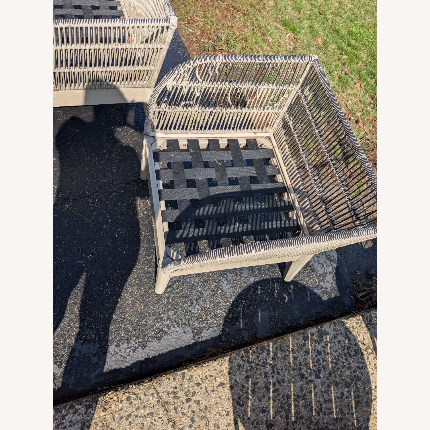 Article White Wood Patio Furniture - image-8