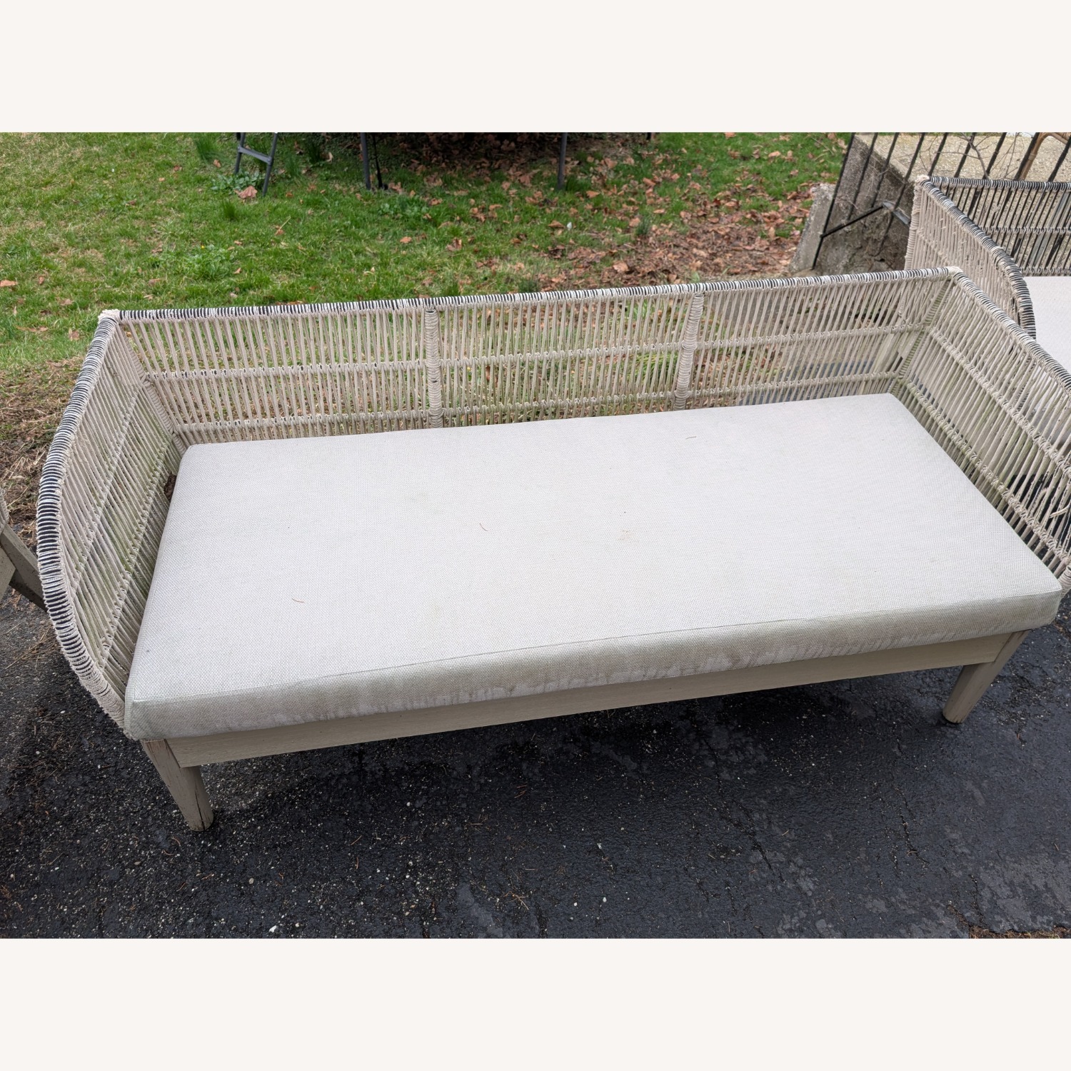 Article White Wood Patio Furniture - image-2