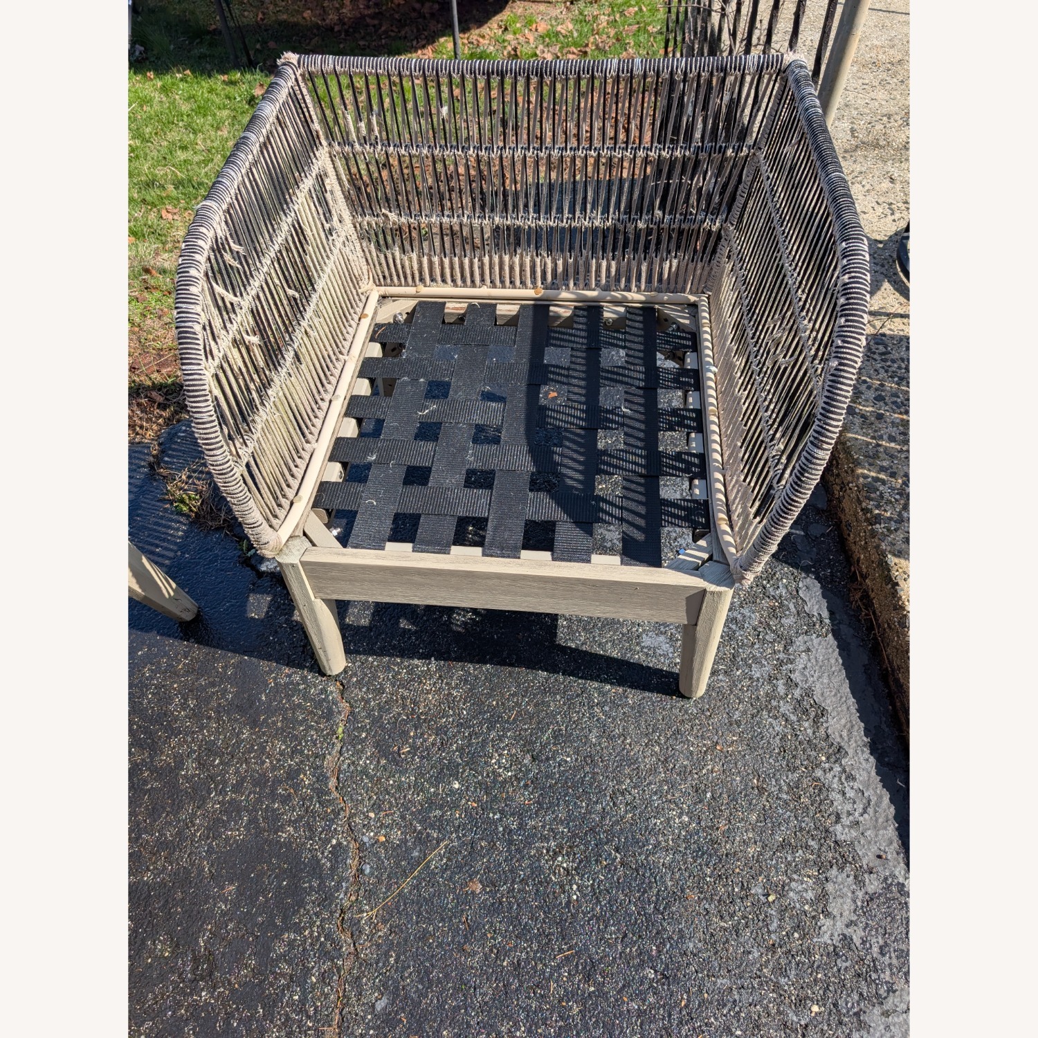 Article White Wood Patio Furniture - image-7