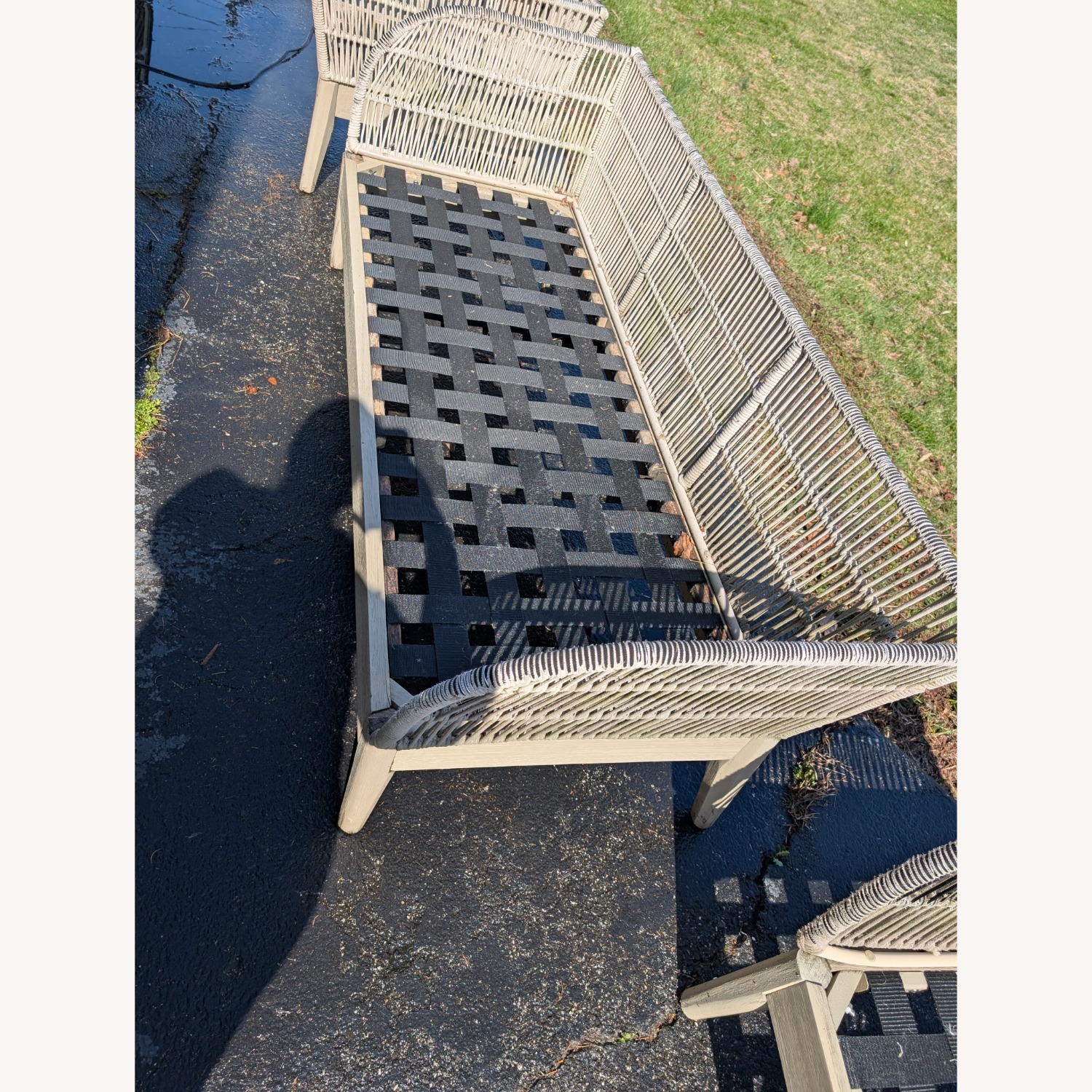 Article White Wood Patio Furniture - image-6