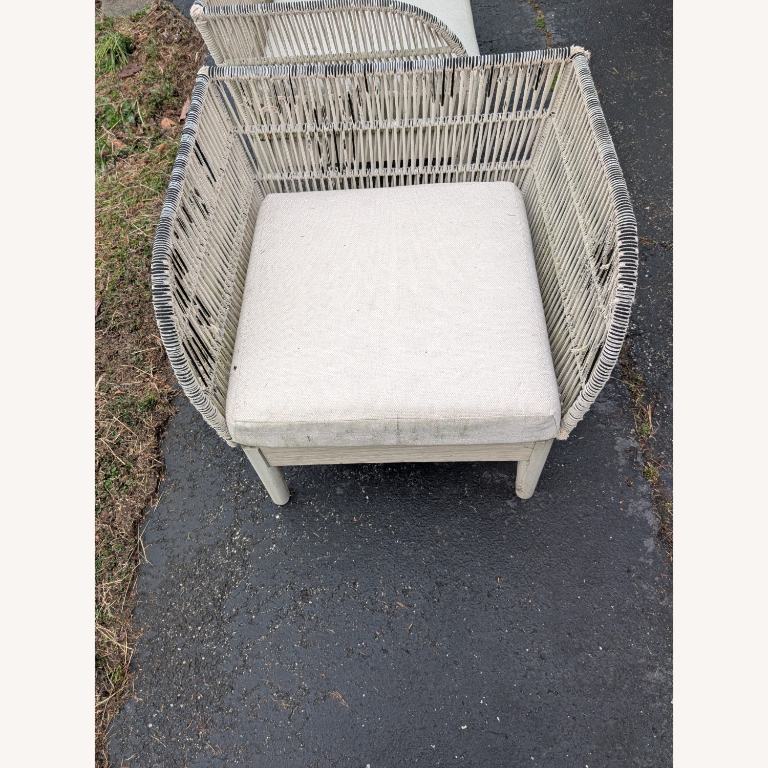 Article White Wood Patio Furniture - image-3