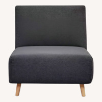 Gray Convertible Chair
