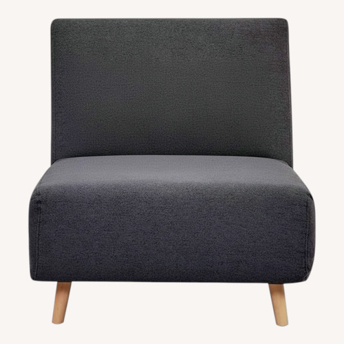 Used Gray Convertible Chair for sale on AptDeco