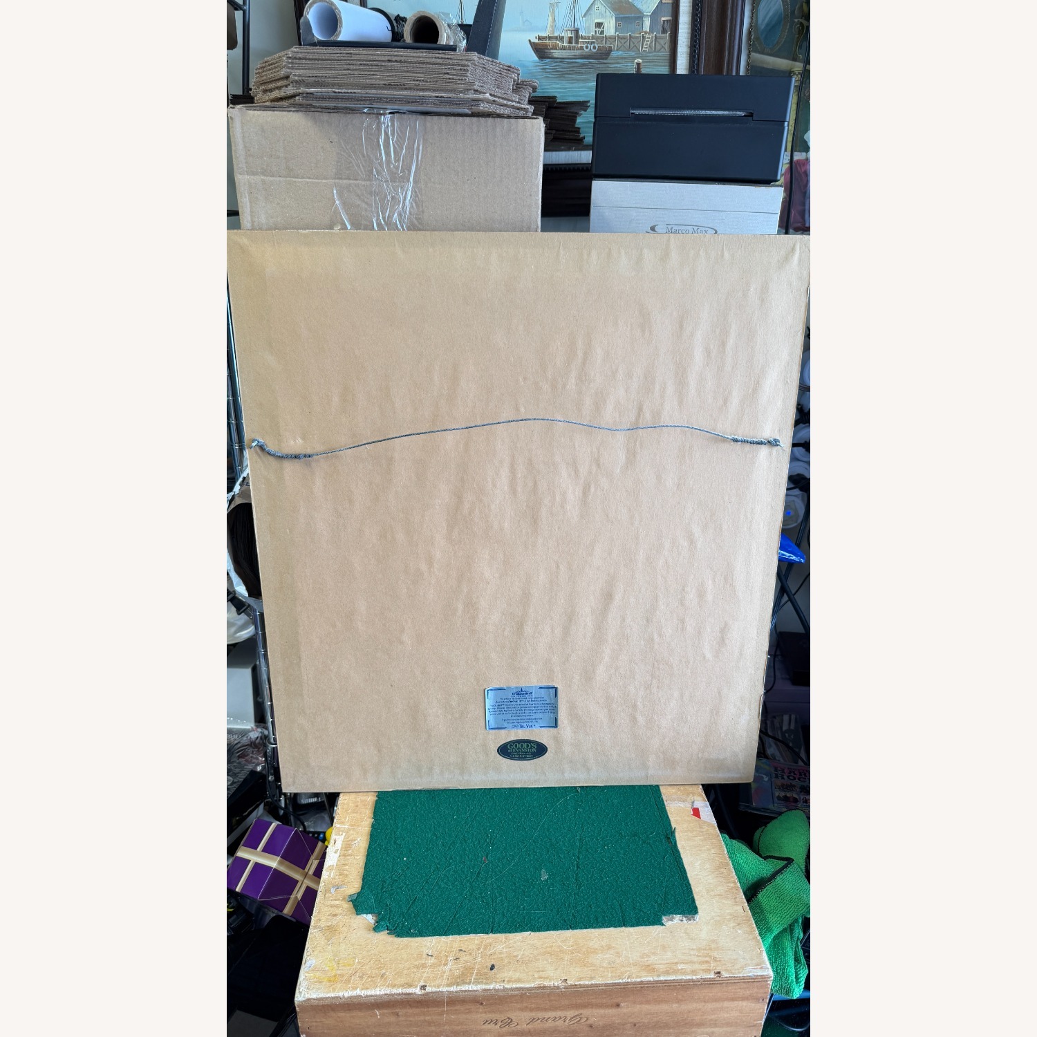 Peter Max Natural Wood Wall Art - image-8