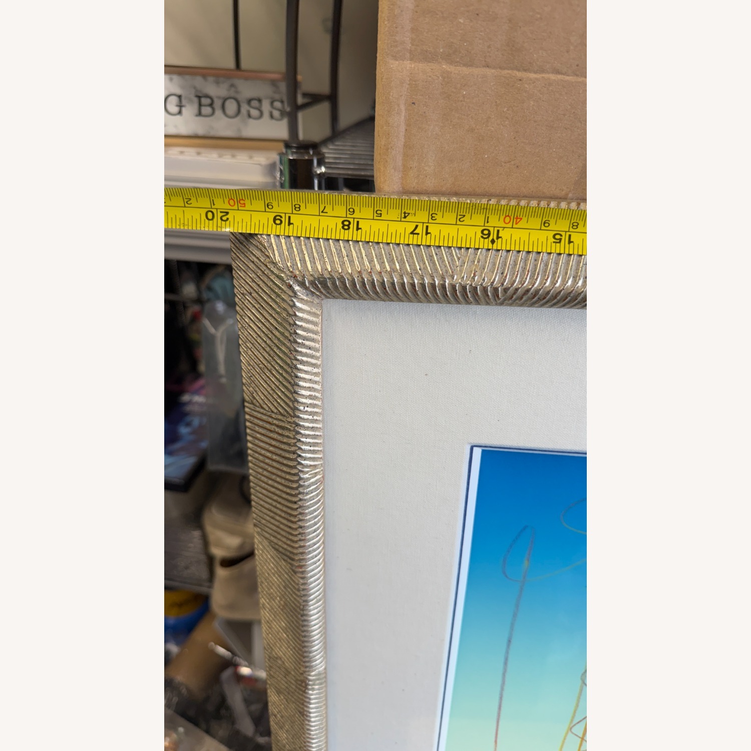 Peter Max Natural Wood Wall Art - image-7