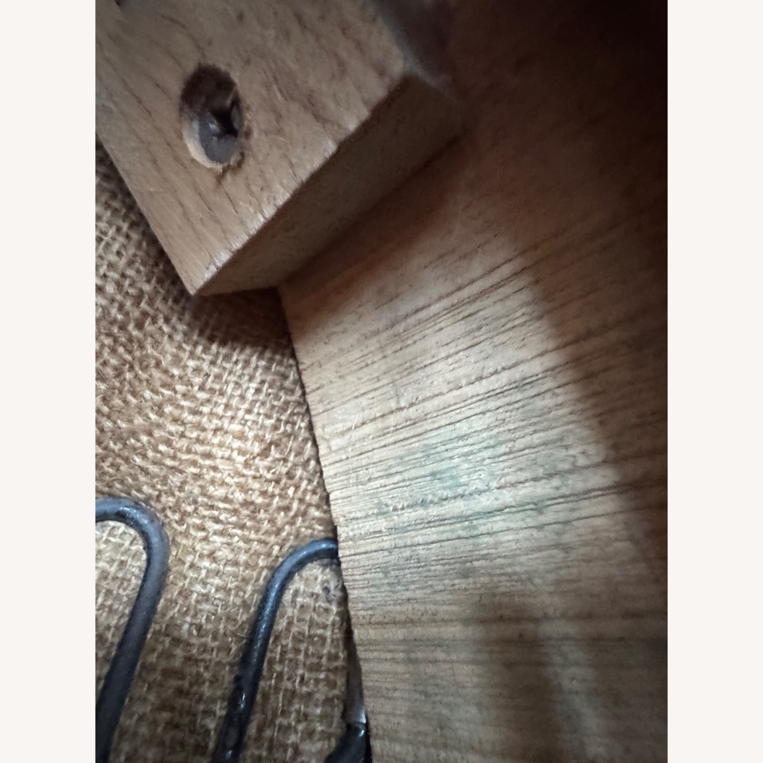 Vintage/Antique Mid Century Velvet Armchair - image-18