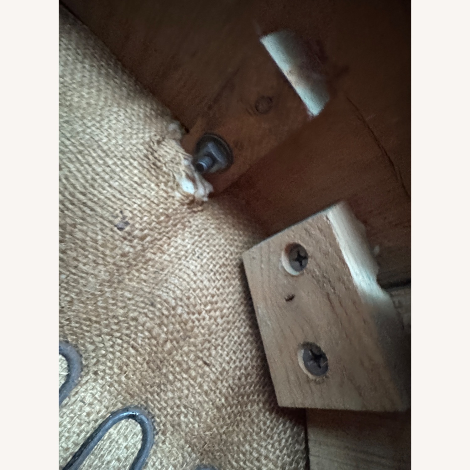 Vintage/Antique Mid Century Velvet Armchair - image-19