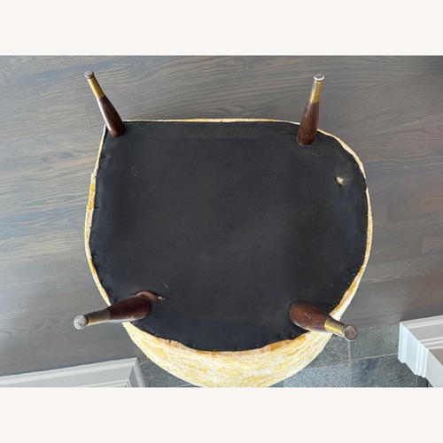 Used Vintage/Antique Mid Century Velvet Armchair for sale on AptDeco