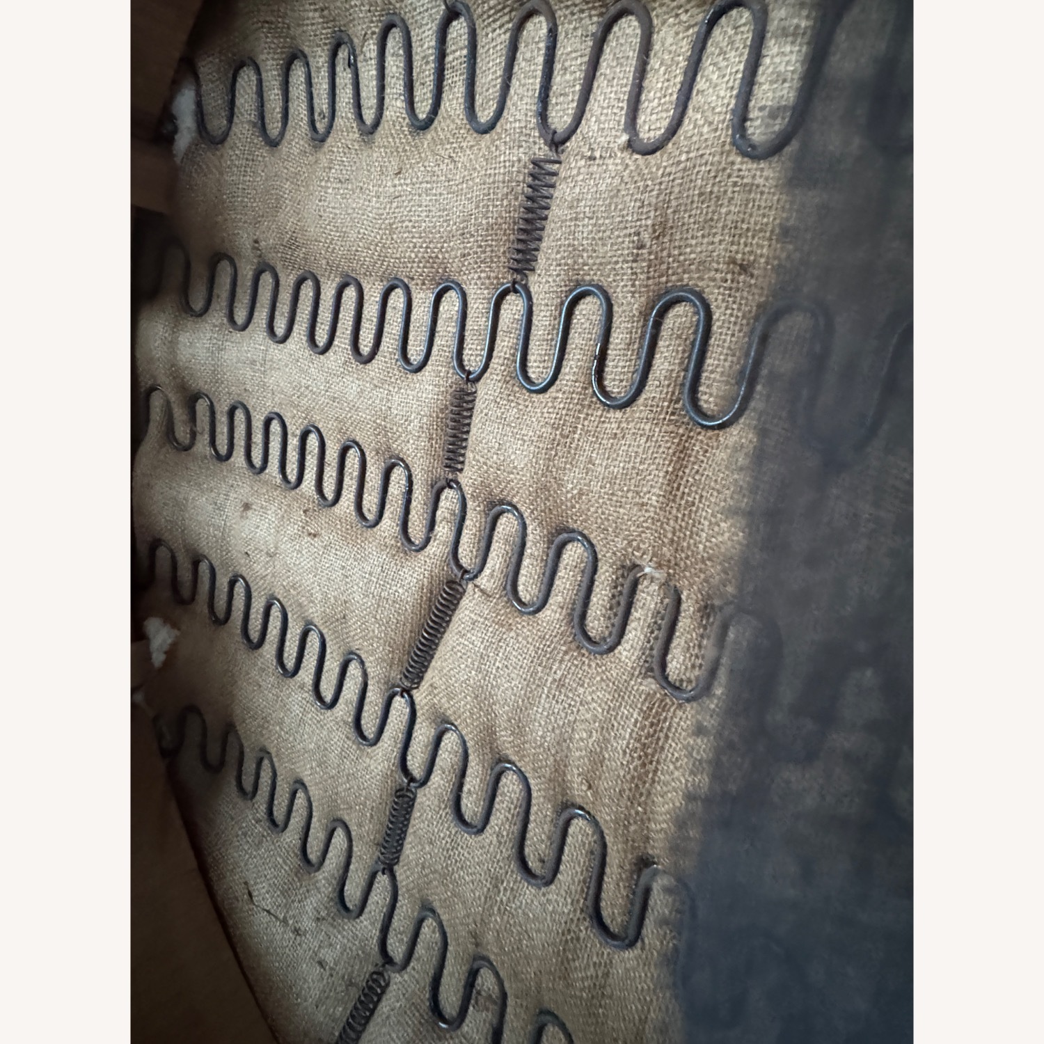 Vintage/Antique Mid Century Velvet Armchair - image-16