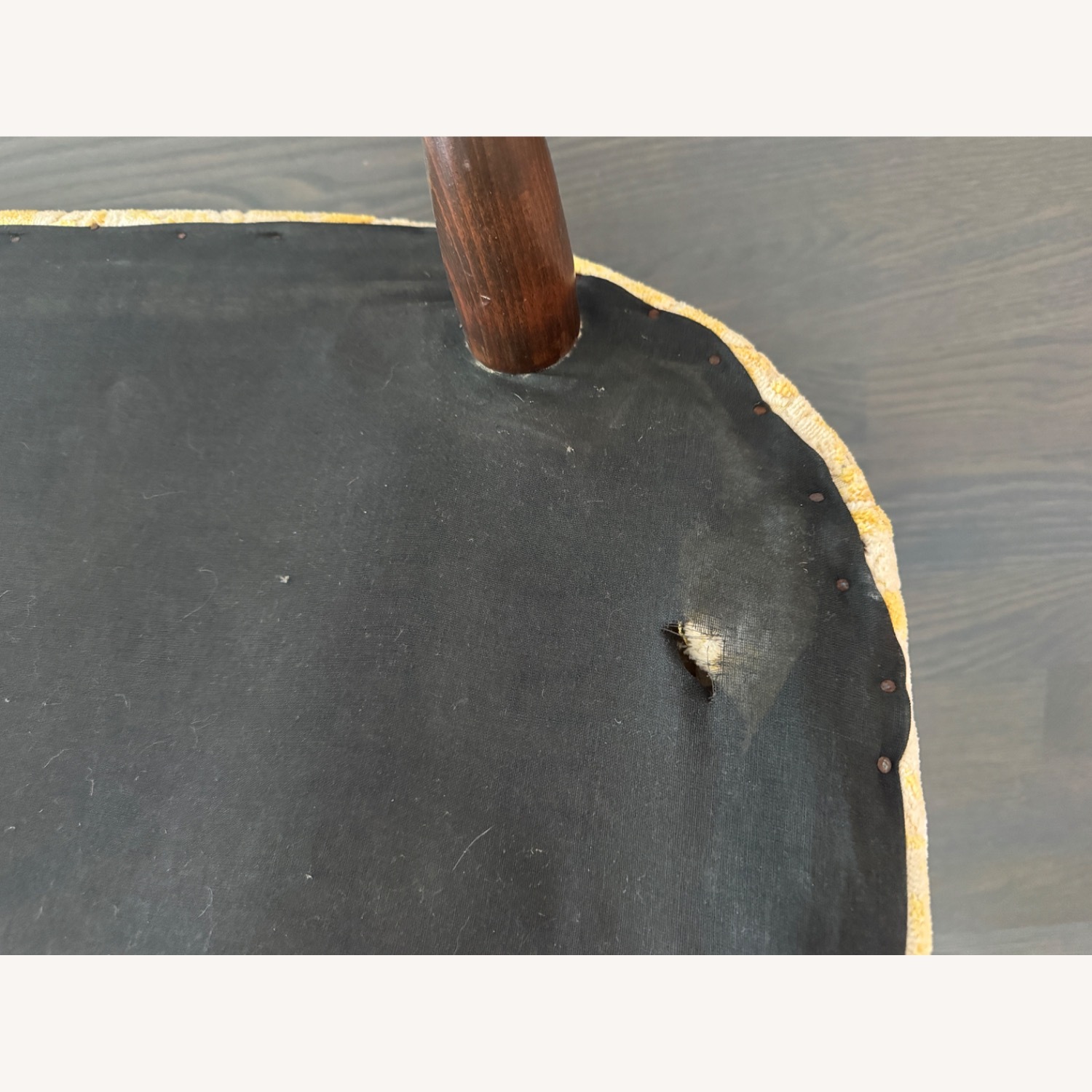 Vintage/Antique Mid Century Velvet Armchair - image-2