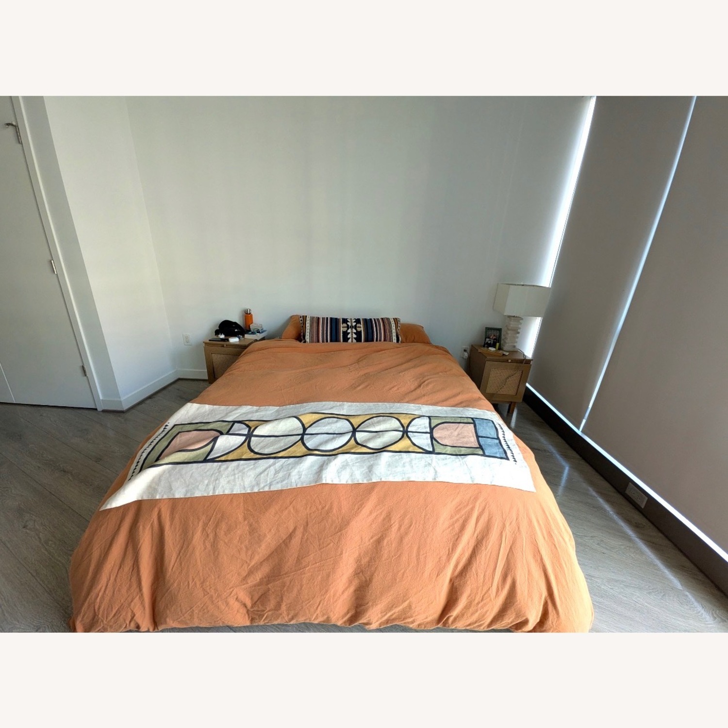 Pottery Barn Cayman Natural Queen Bed - image-1