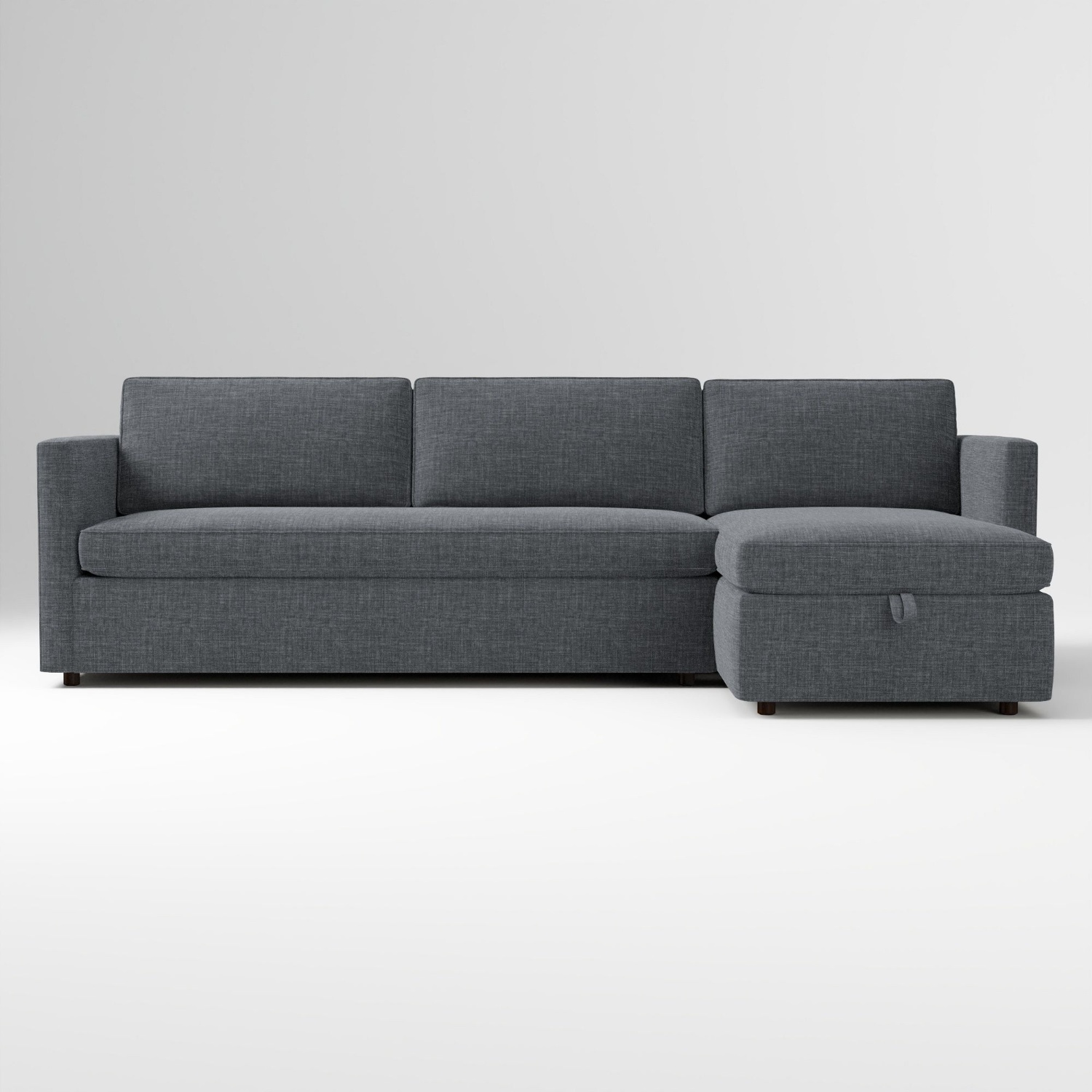 West Elm Harris 2-Piece Chaise Sectional W Storage  - image-5