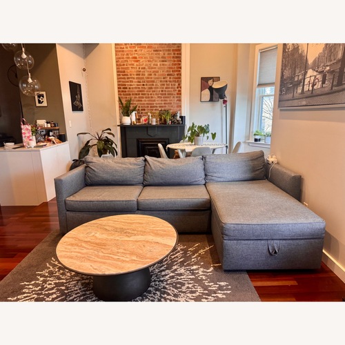 Used West Elm Harris 2-Piece Chaise Sectional W Storage  for sale on AptDeco