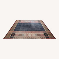 Arhaus Athalia Indigo Area Rug 8' x 10'