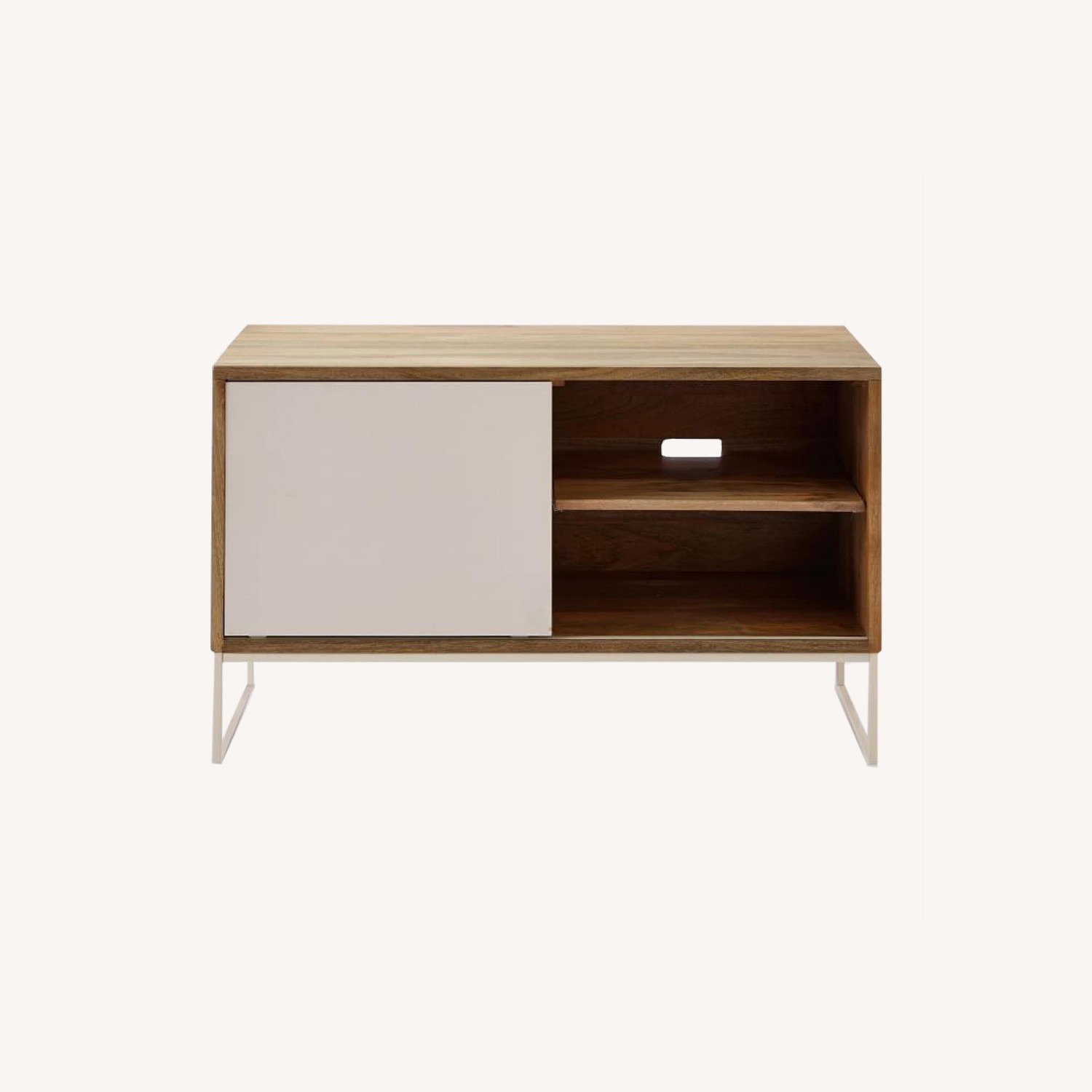 West Elm Silas Wood & Metal Media Console - image-9