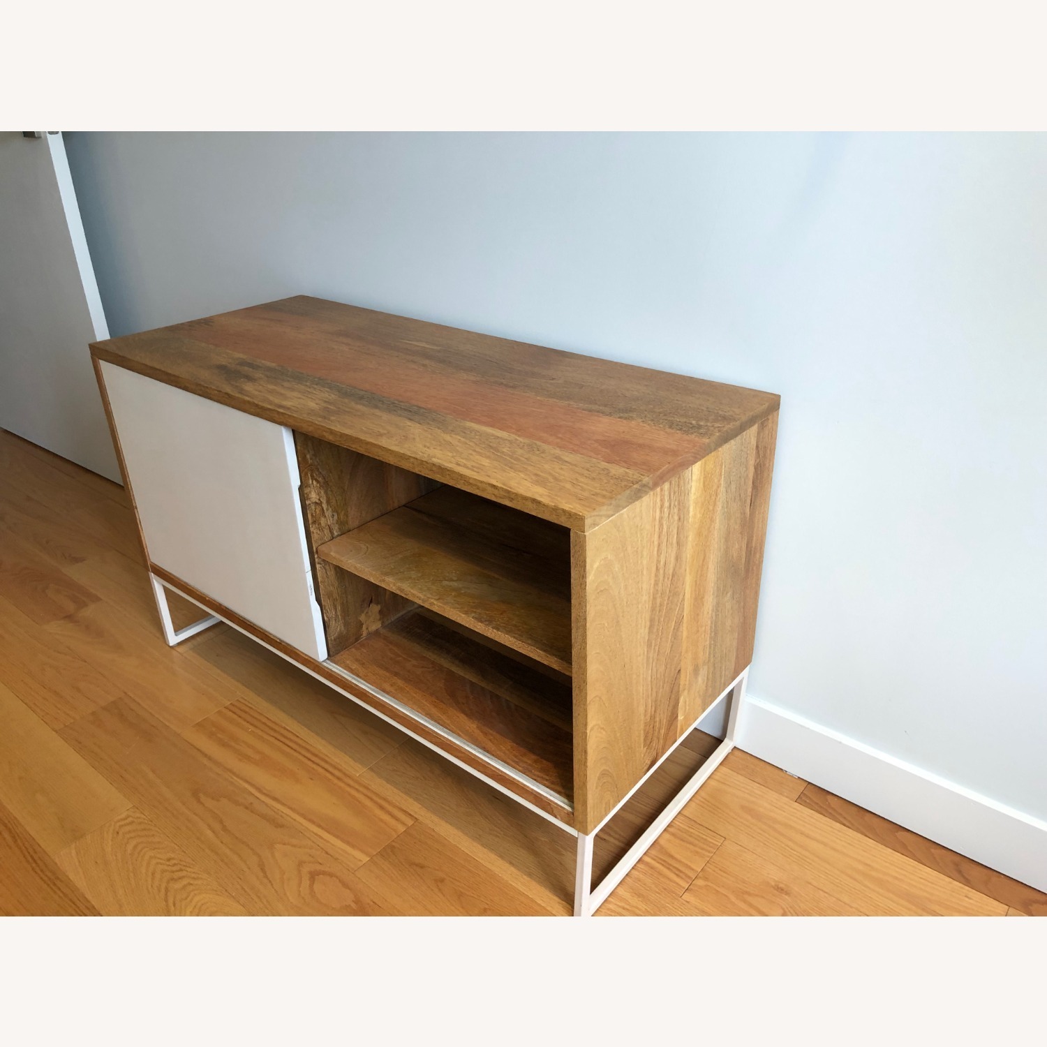 West Elm Silas Wood & Metal Media Console - image-3