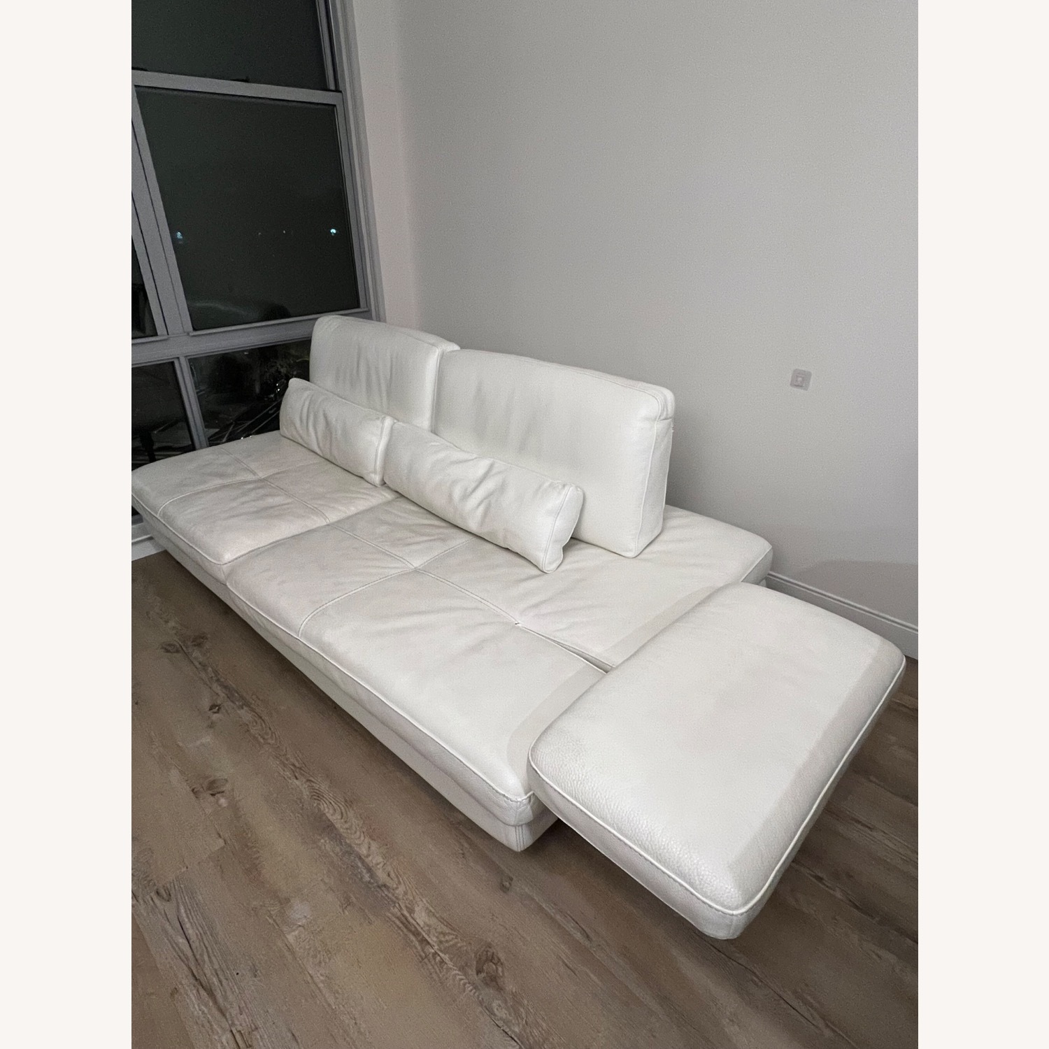 Natuzzi Italian Leather Sofa - image-1