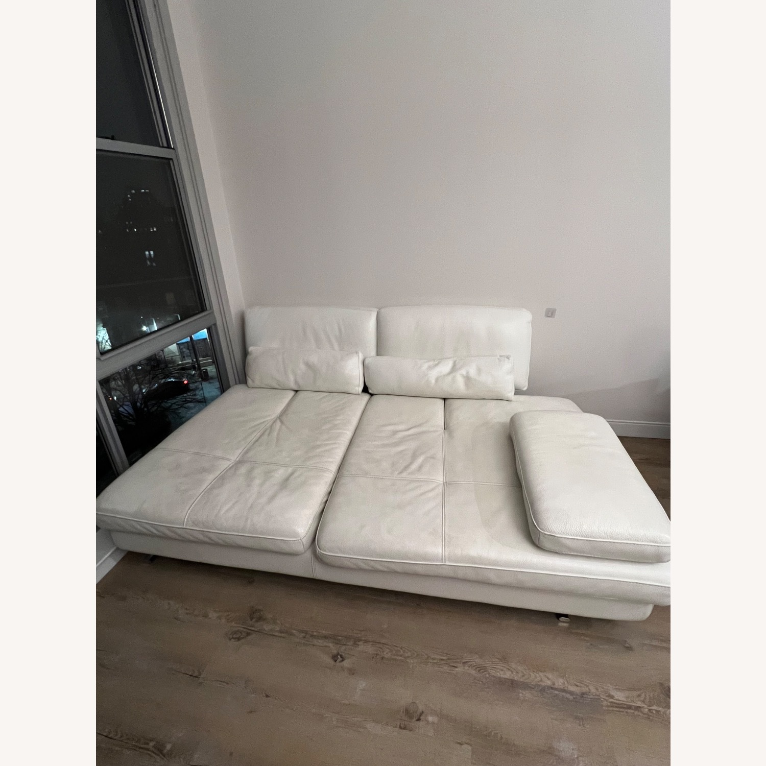 Natuzzi Italian Leather Sofa - image-3