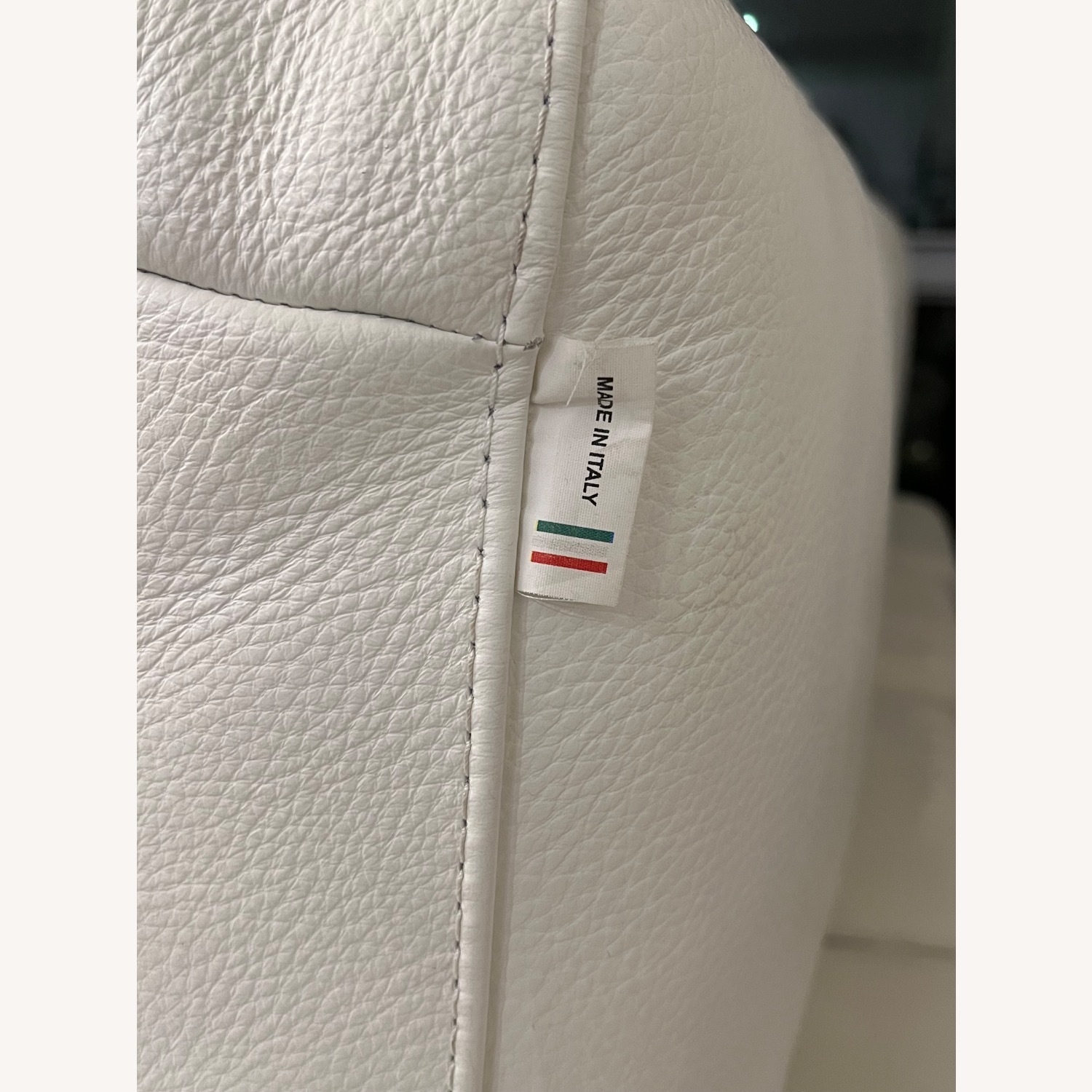 Natuzzi Italian Leather Sofa - image-5