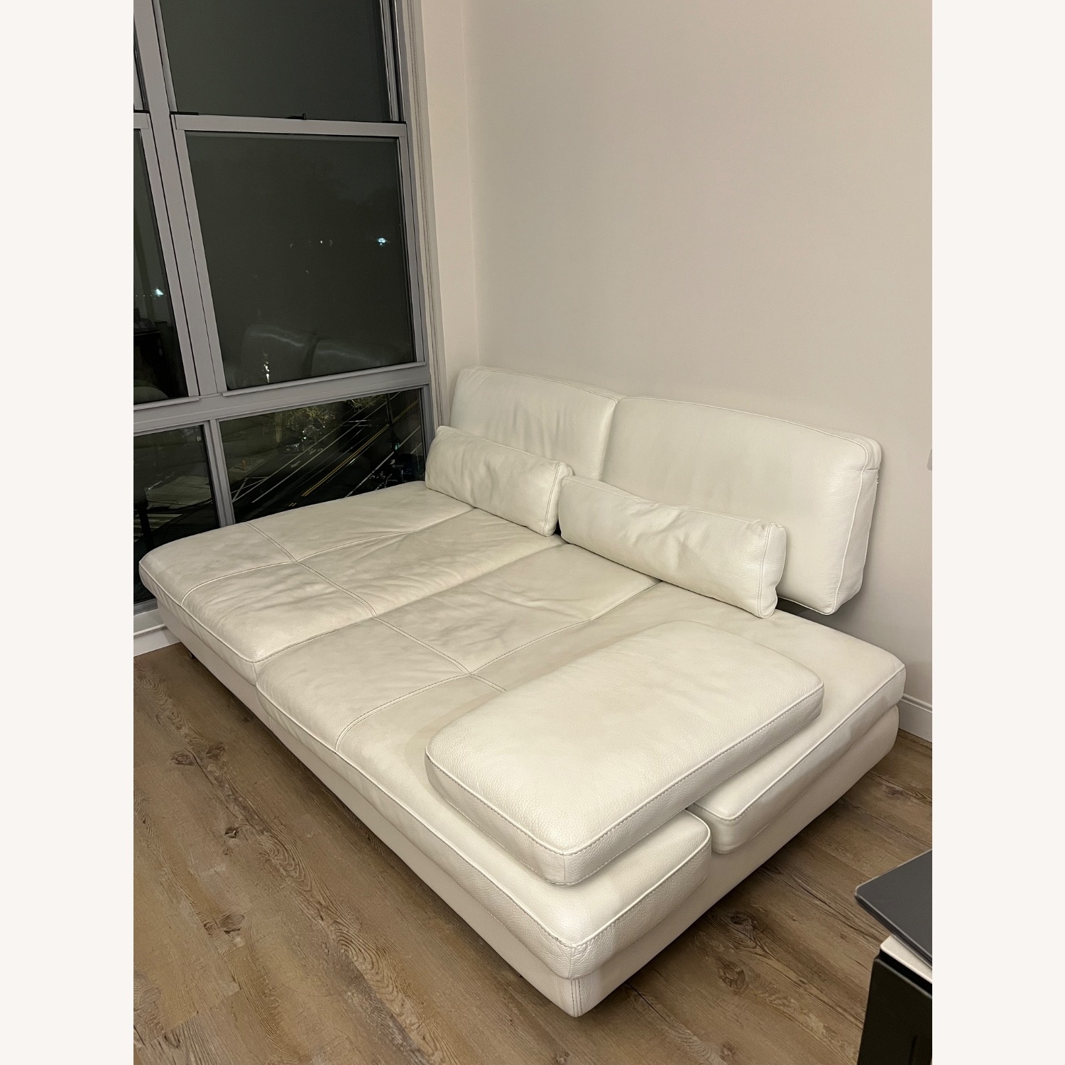 Natuzzi Italian Leather Sofa - image-2