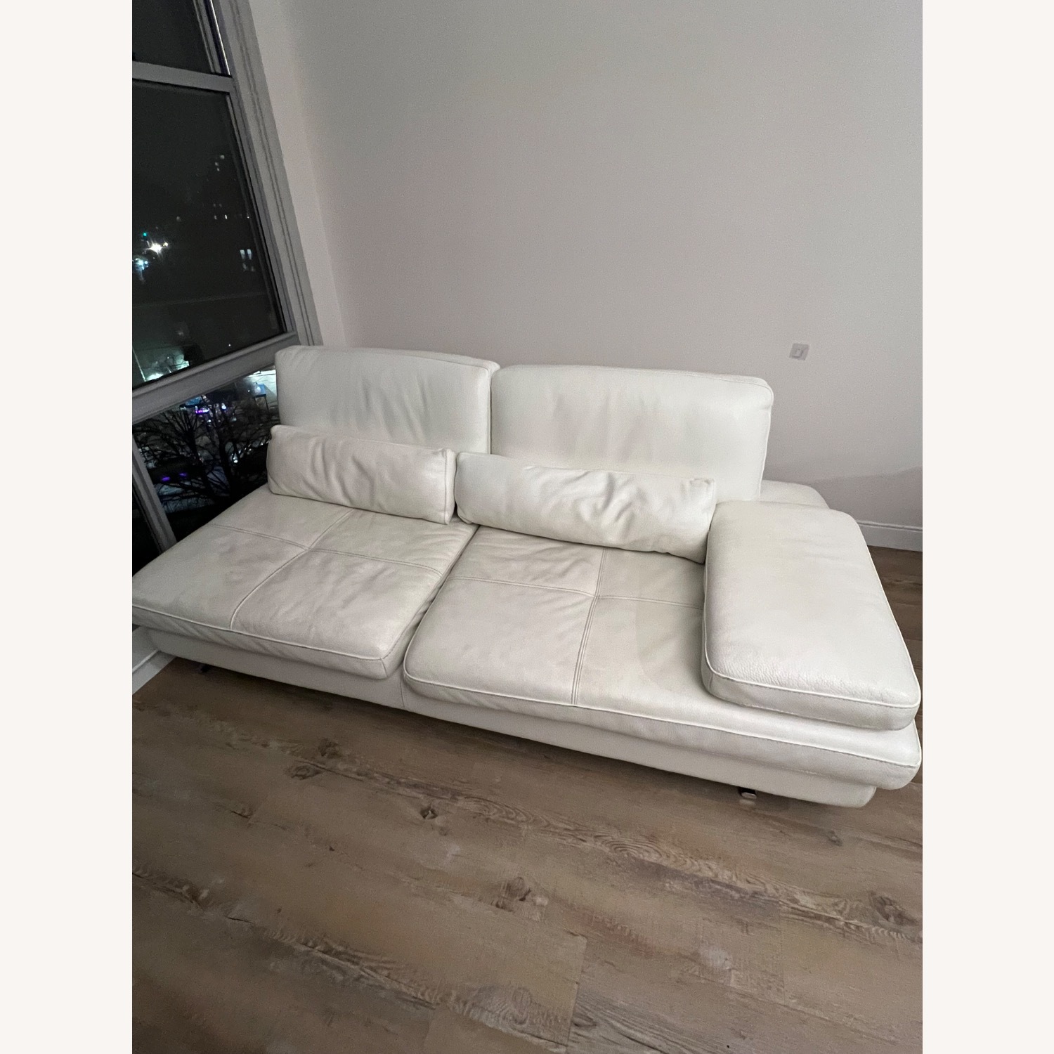 Natuzzi Italian Leather Sofa - image-6