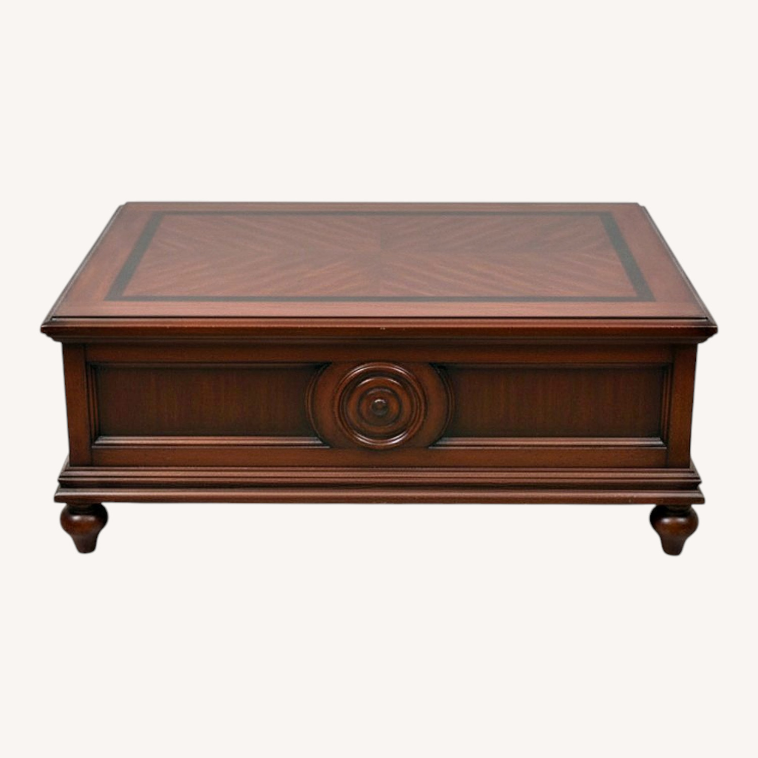 Ethan Allen Medallion Collection Coffee Table - image-0