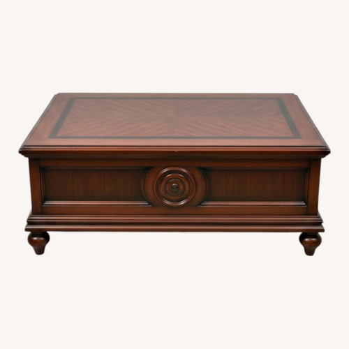 Used Ethan Allen Medallion Collection Coffee Table  for sale on AptDeco
