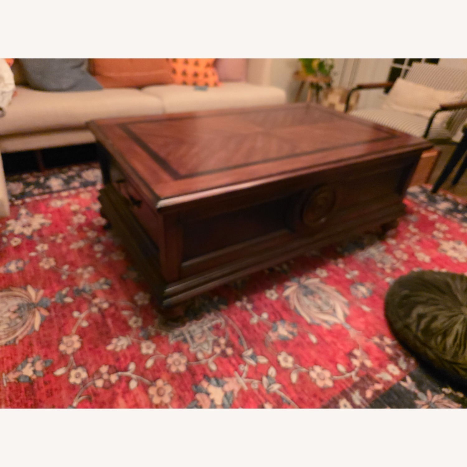 Ethan Allen Medallion Collection Coffee Table - image-2