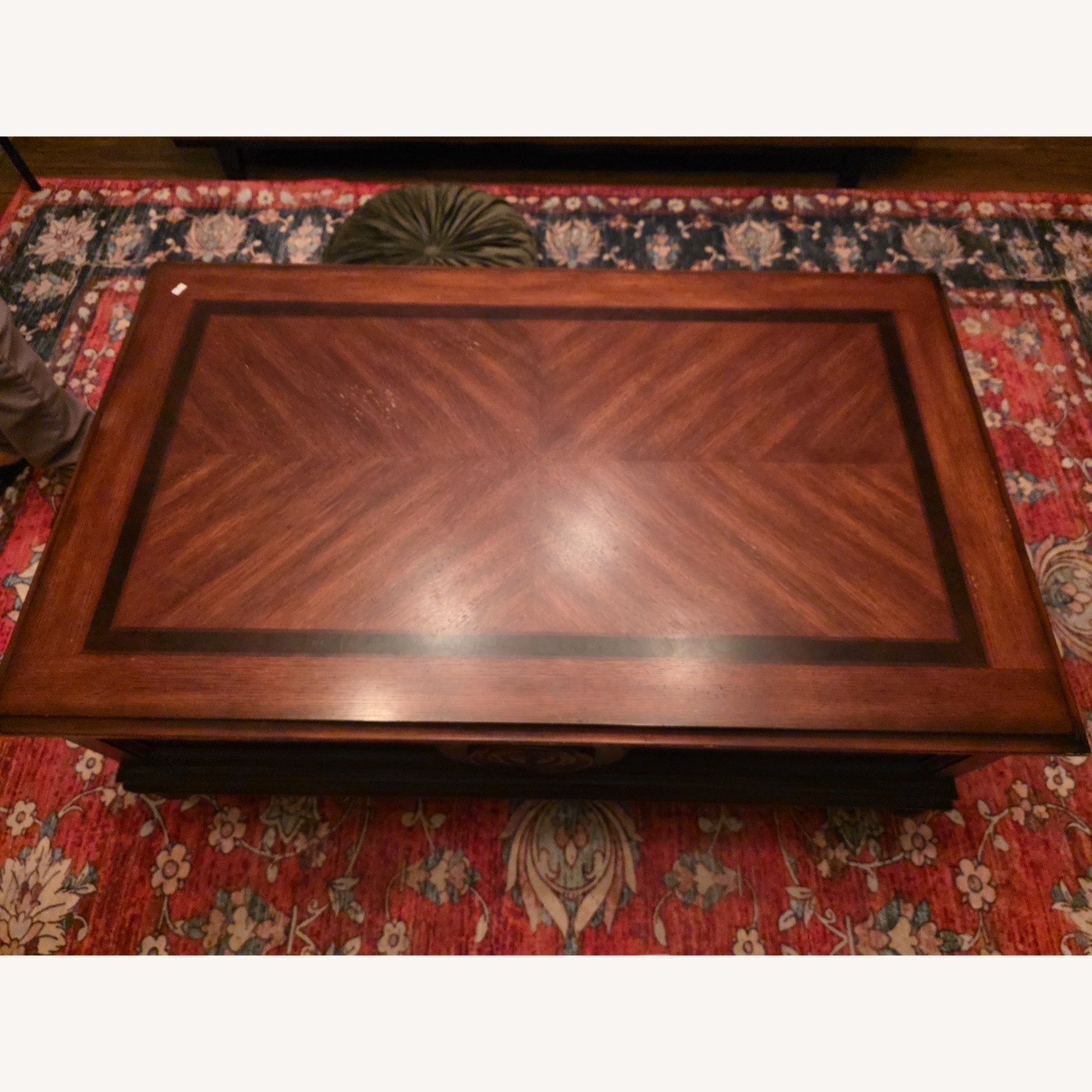 Ethan Allen Medallion Collection Coffee Table - image-9