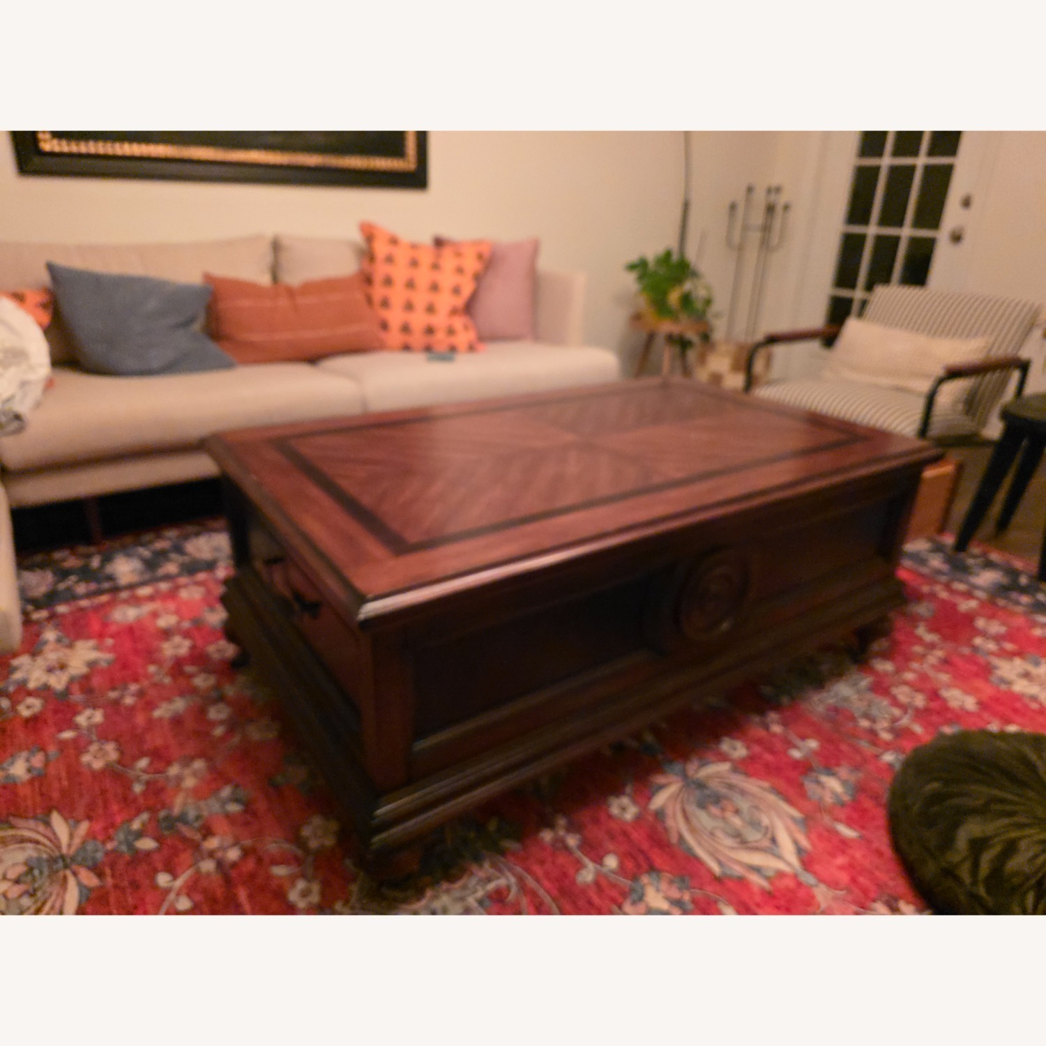 Ethan Allen Medallion Collection Coffee Table - image-4