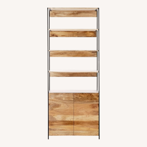 Used West Elm Industrial Modular Open & Closed Storage (33") for sale on AptDeco