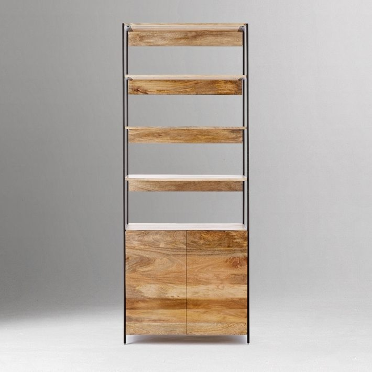 West Elm Industrial Modular Open & Closed Storage (33") - image-5