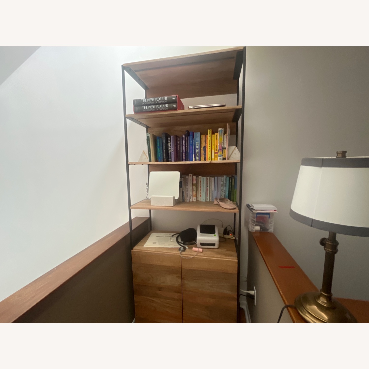 West Elm Industrial Modular Open & Closed Storage (33") - image-2