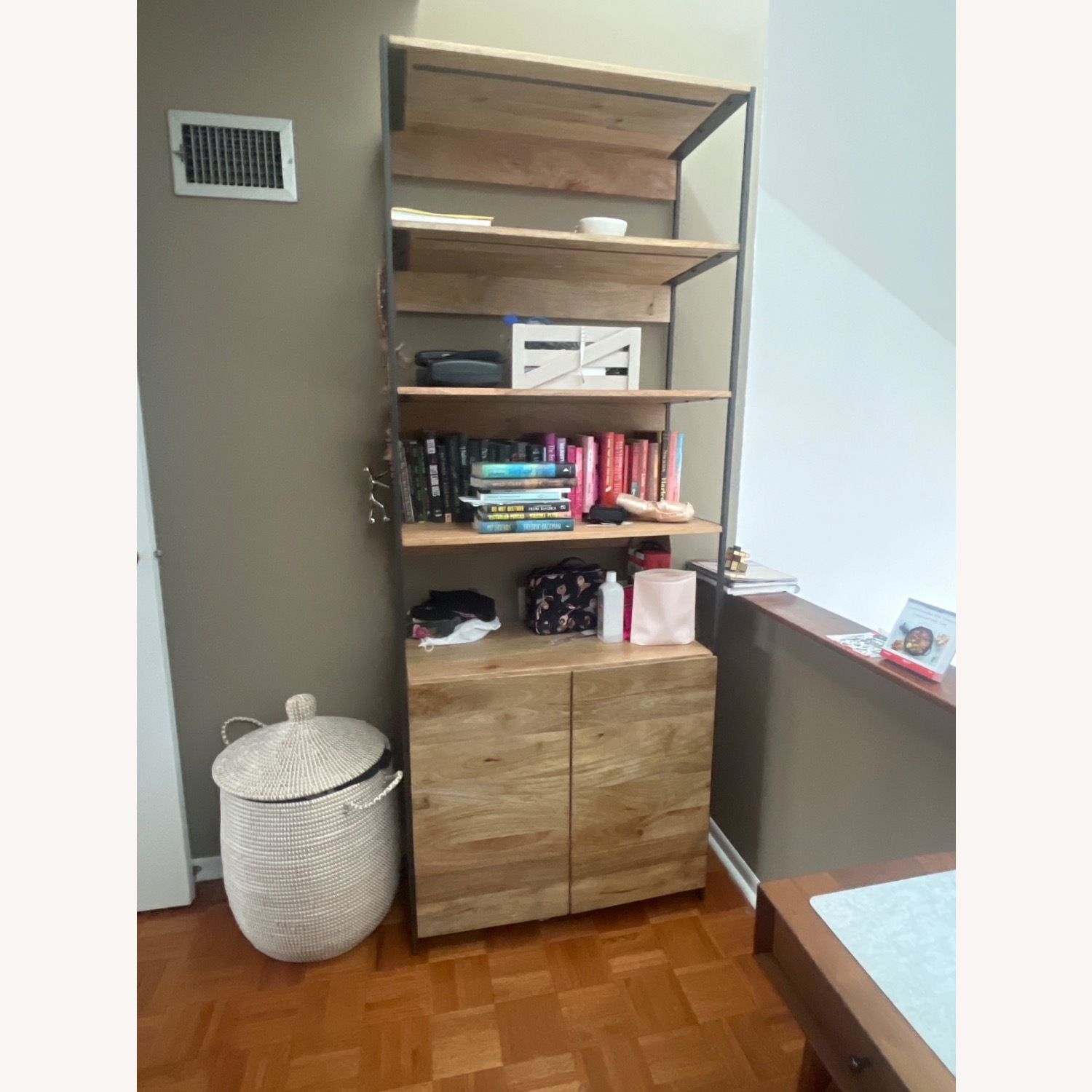 West Elm Industrial Modular Open & Closed Storage (33") - image-1