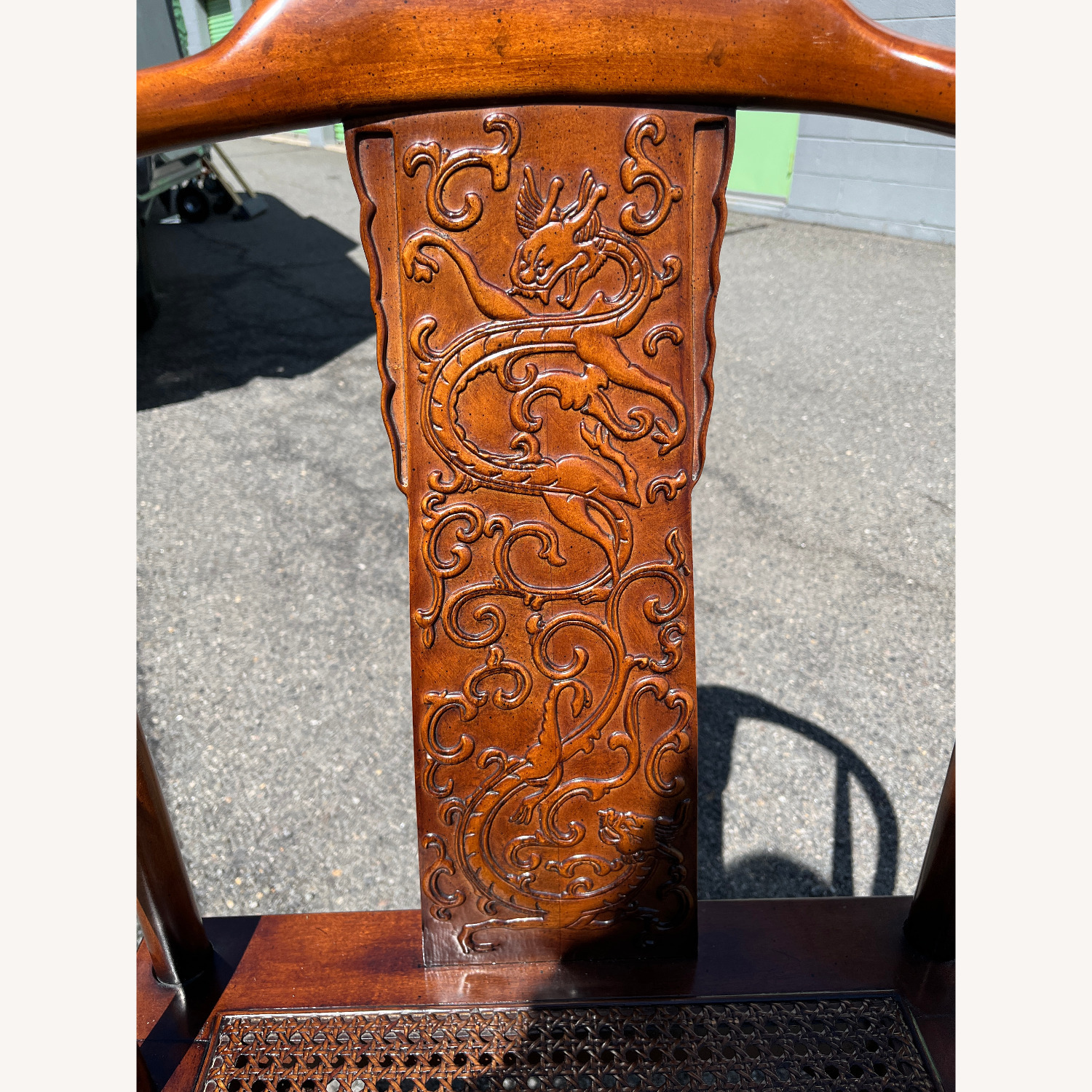 Henredon Dark Brown Wood Dining Chairs - image-3