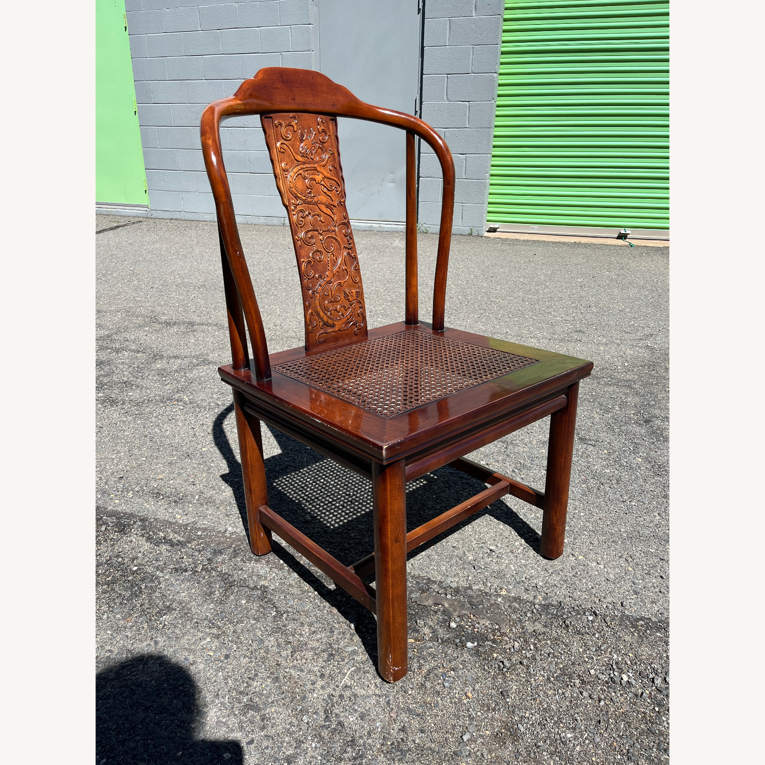 Henredon Dark Brown Wood Dining Chairs - image-1