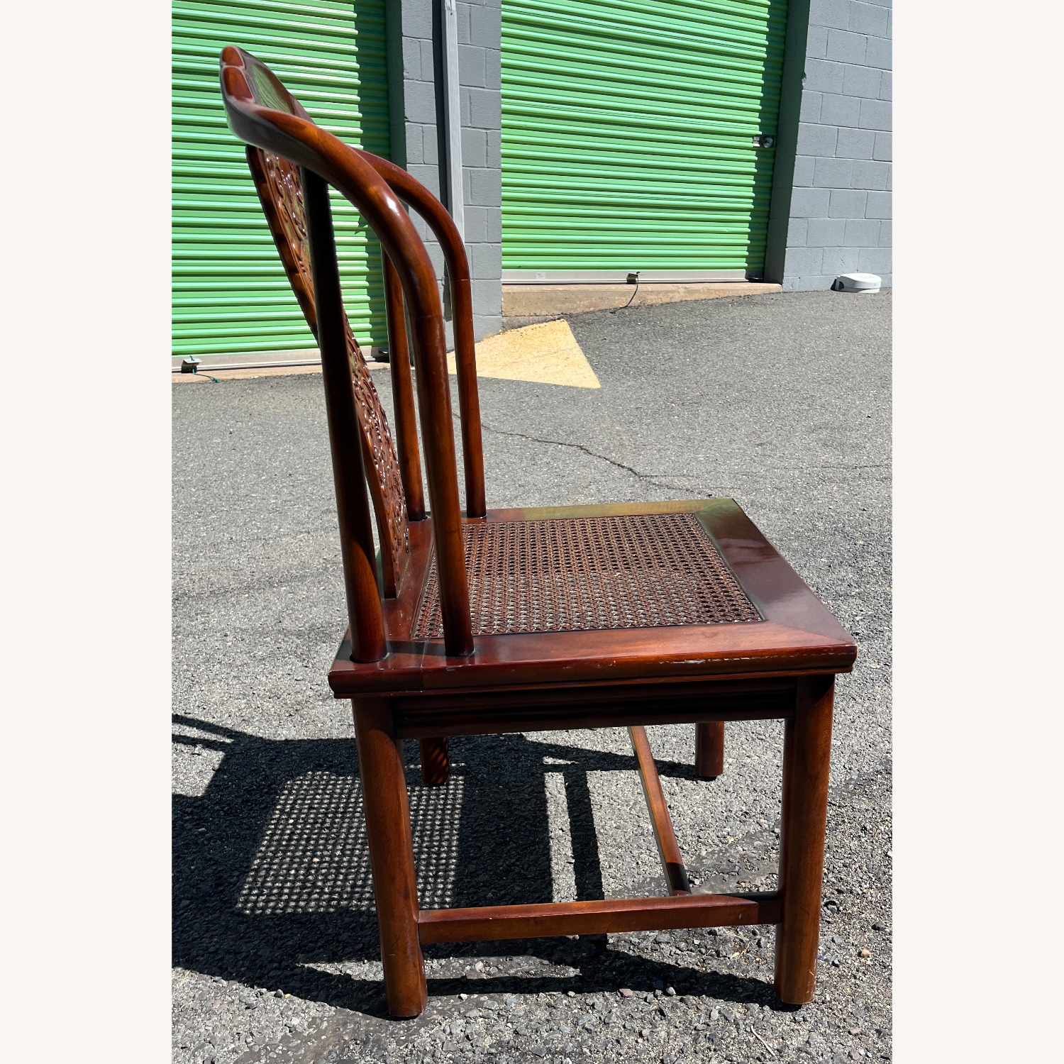 Henredon Dark Brown Wood Dining Chairs - image-2