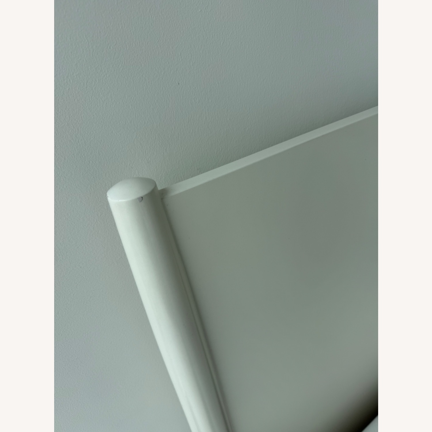 West Elm Midcentury Modern White Wood Queen Bed - image-4