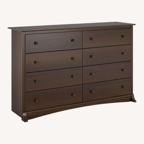 Used Prepac Manufacturing Sonoma Dark Brown Wood Dresser for sale on AptDeco